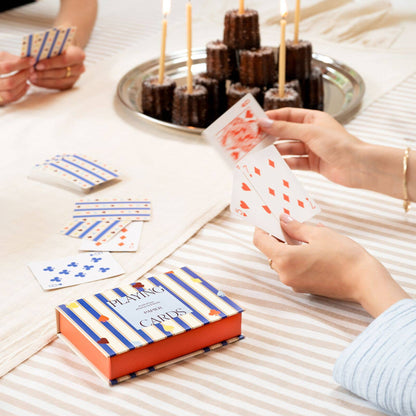 Papier Suits & Stripes Playing Cards, Set of 2 Decks at House of Fibi, product image 3