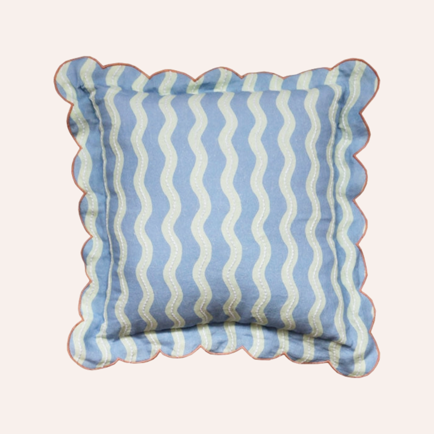Havana Cushion, Blue