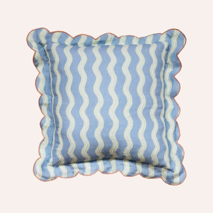 Havana Cushion, Blue