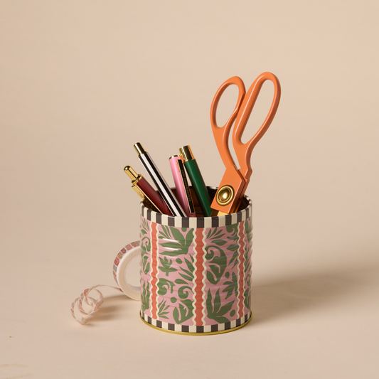 DesignWorks Jungle Storage Tin – lifestyle view