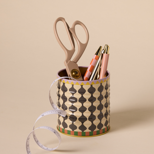DesignWorks Wavy Storage Tin – lifestyle view
