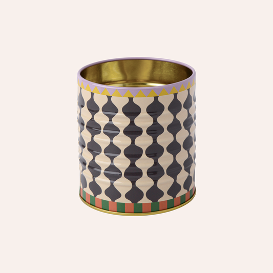 DesignWorks Wavy Storage Tin