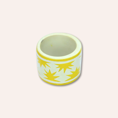 Napkin Ring, Yellow Sun