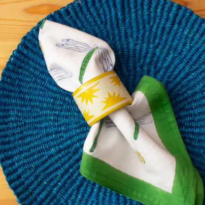 Napkin Ring, Yellow Sun