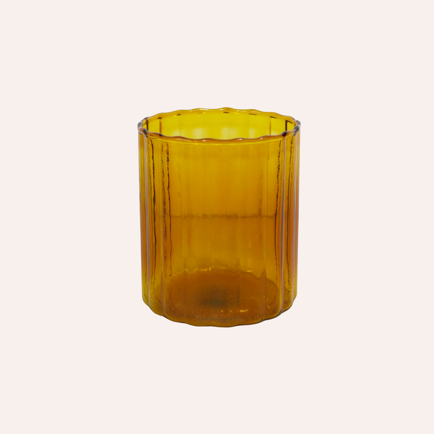 Small Water Glass, Orange